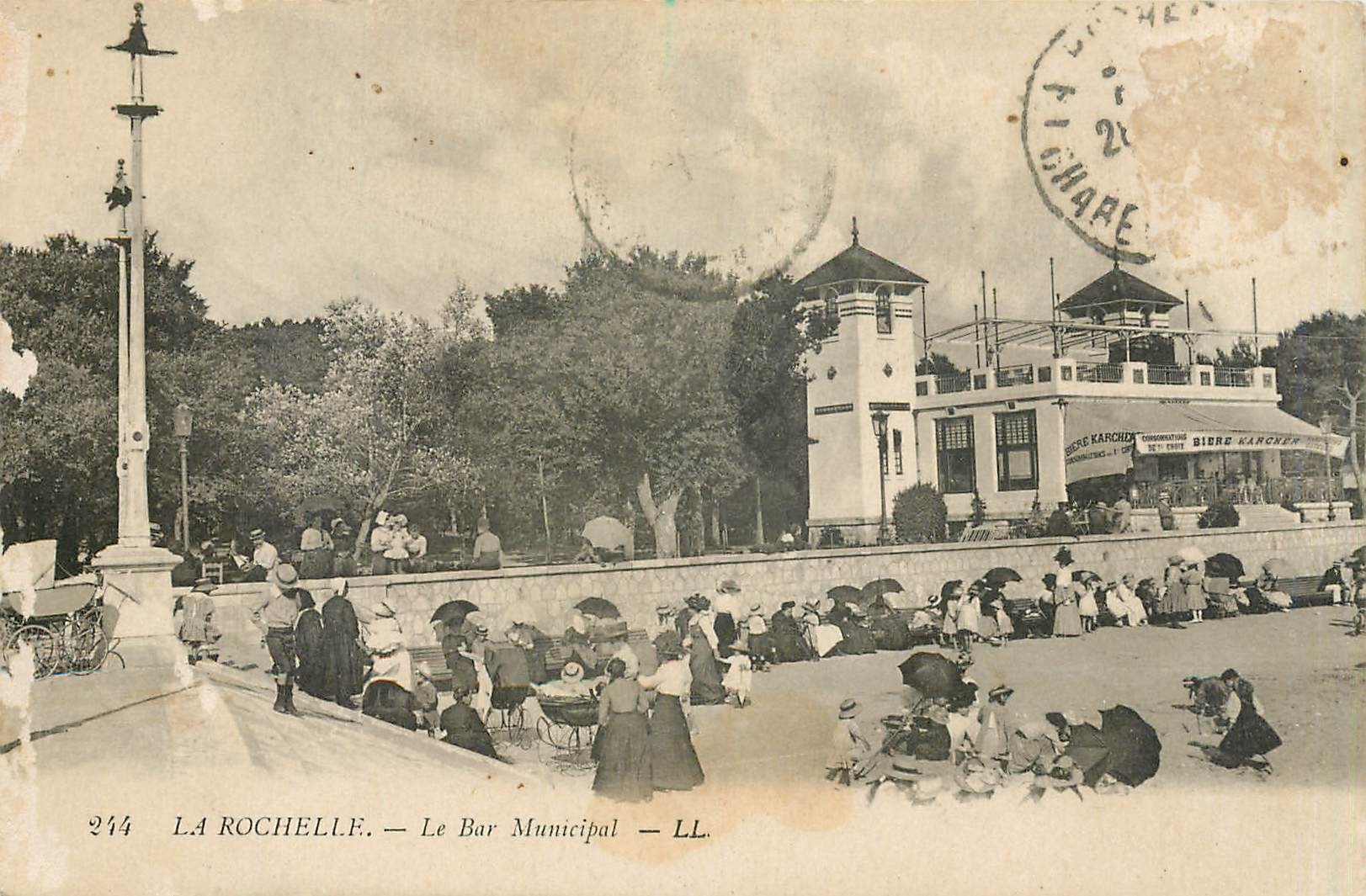 CPA La Rochelle le bar Municipal 