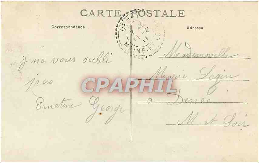 CPA Les Pyrenees Lourdes les piscines  — Verso