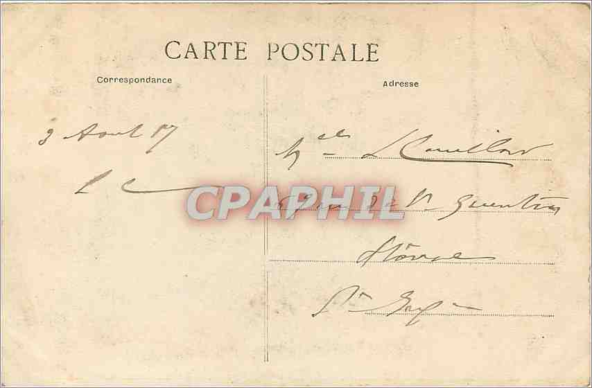 CPA Coutances interieur de la Cathedrale galerie circulaire du Dome  — Rückseite