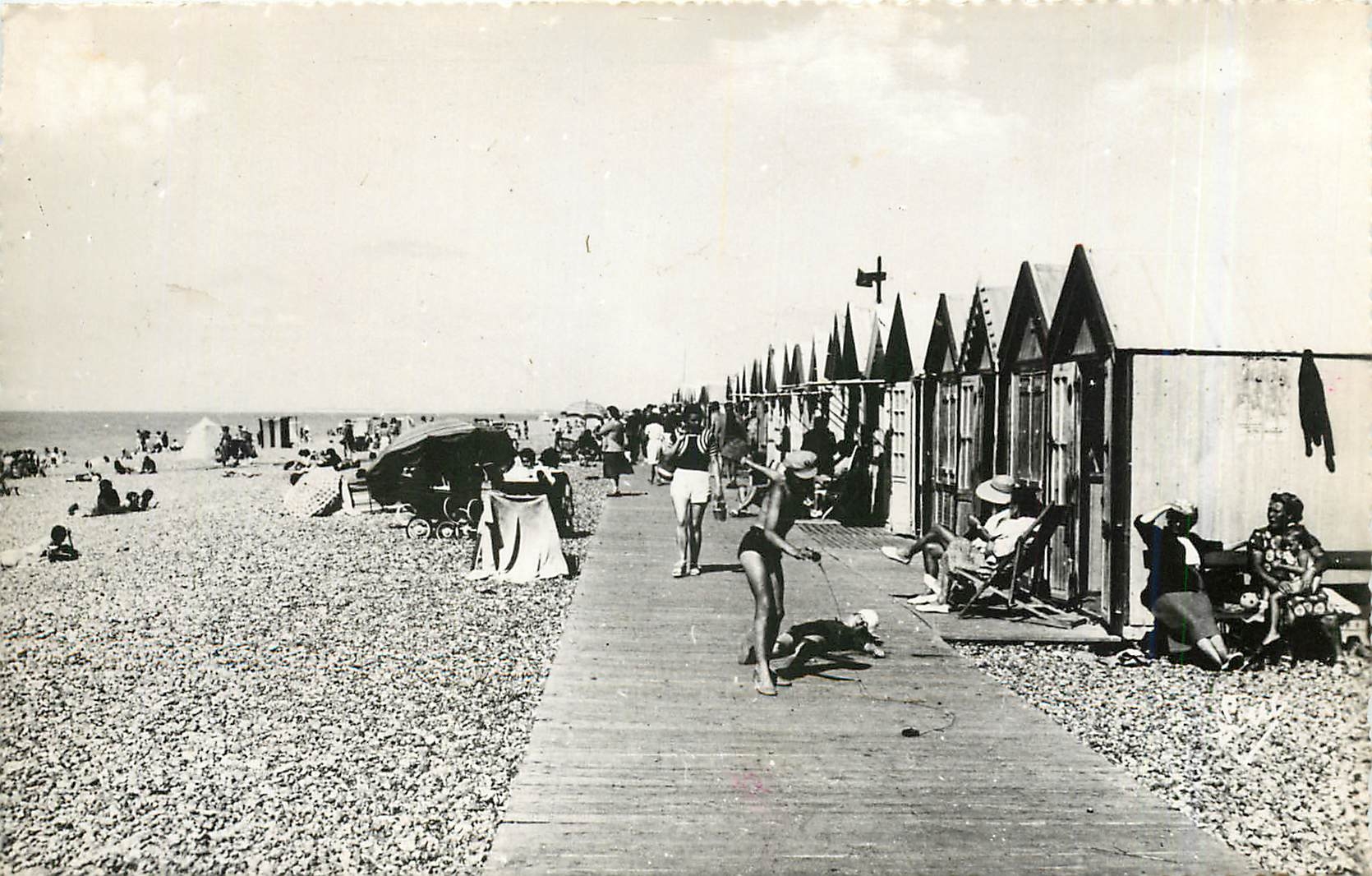 CPM La Cote d'Opale Cayeux sur mer Somme la plage 