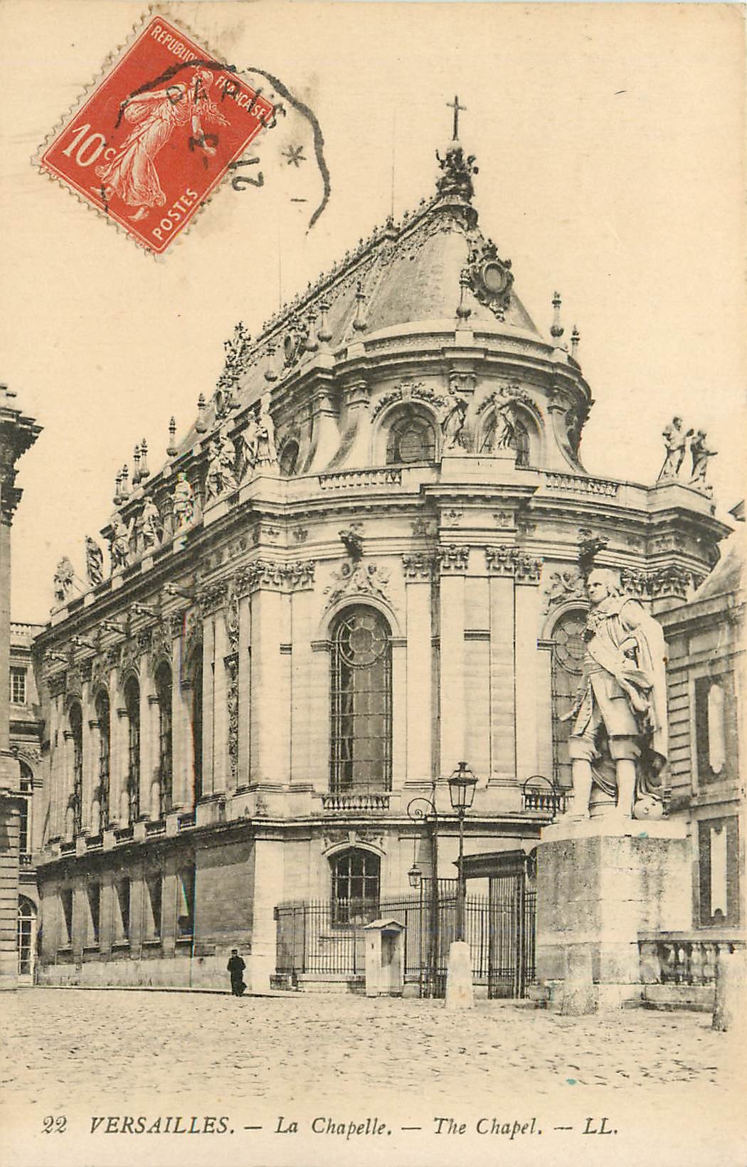 CPA Versailles la chapelle 