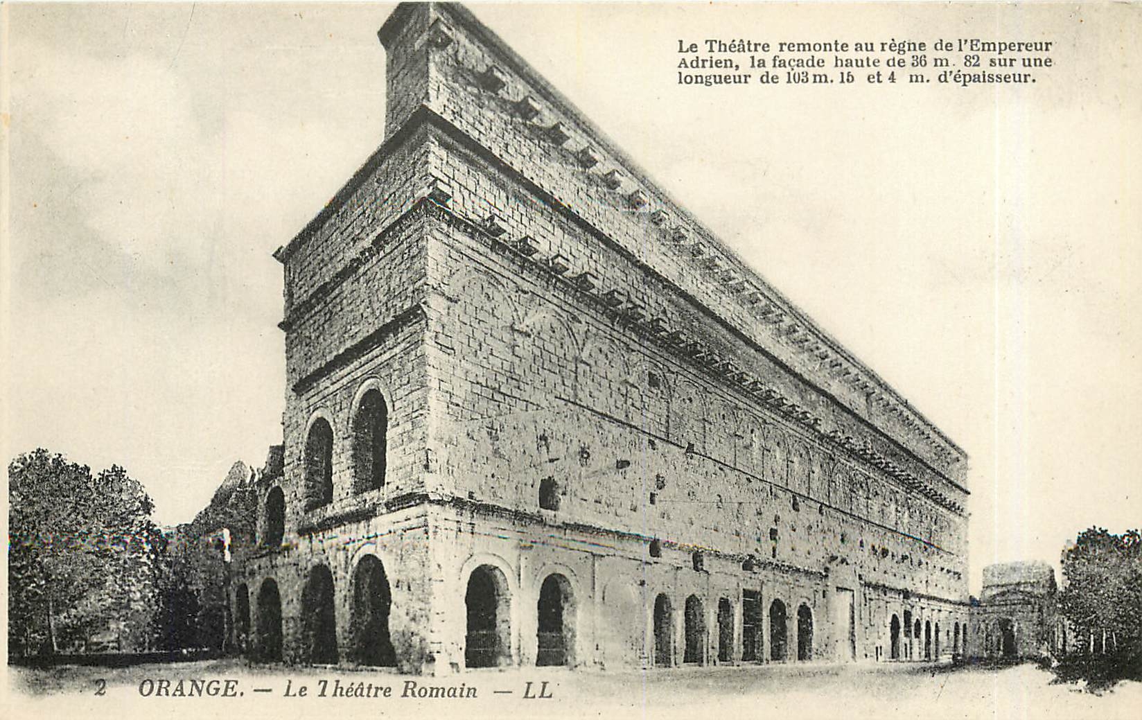 CPA Orange le theatre romain 
