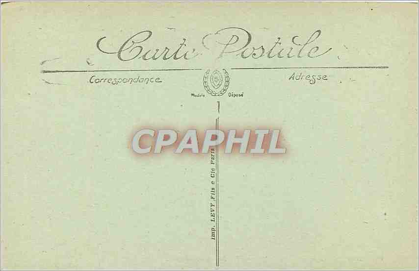 CPA Avignon le Palais des papes XIV siecle  — Verso