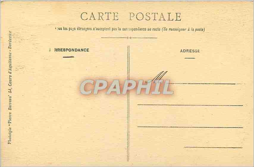 CPA Moissac T ey G Interieur du Cloitre XIII siecle  — Rückseite