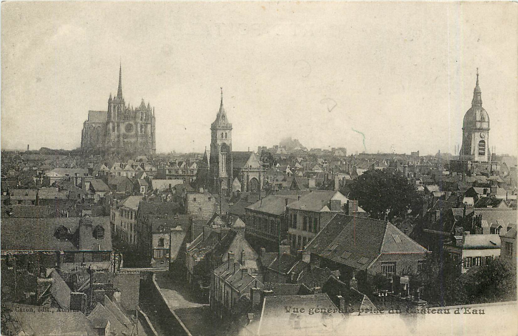 Vue générale prise du château d'Éau — Caron, édit., Arras