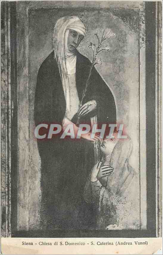CPA Siena Chiesa di S Domenico S Caterina Andrea Vanni 