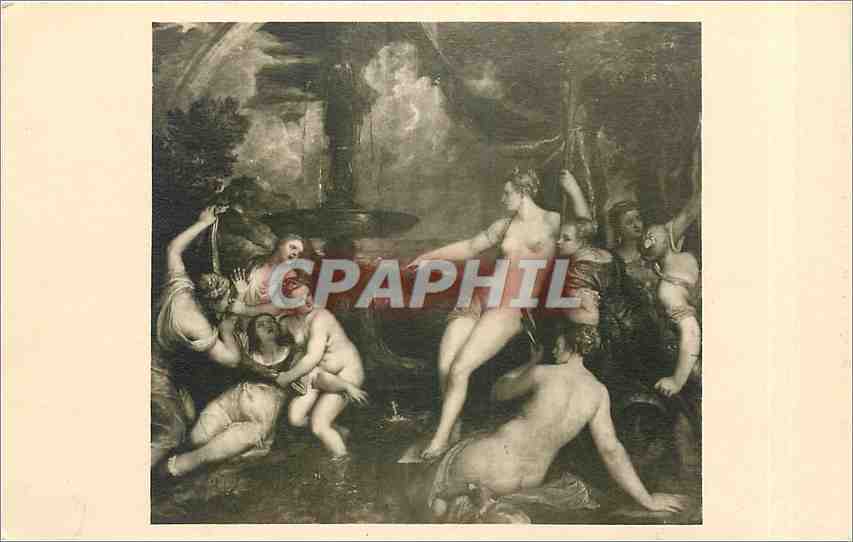 CPA Les Tresors des Musees de Vienne Diane et Callisto par Triziano Vecelli 