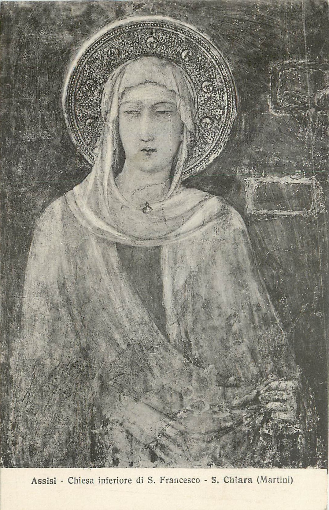 CPA Assisi Chiesa inferiore di S Francesco S Chiara Martini 