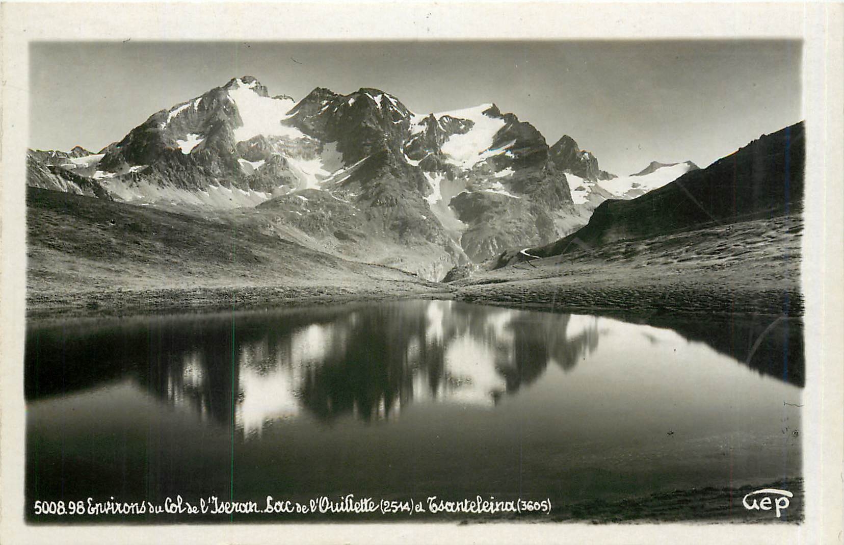 Environs du Col de l'Iseran — Lac de l'Ouillette (2544) et Tsanteleina (3605) — AEP