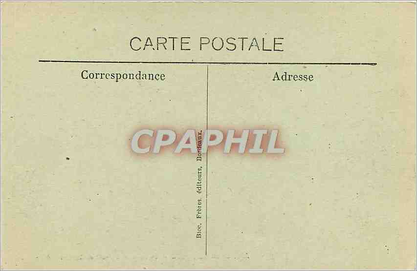 CPA La Grande Cote la Falaise du puits de Lauture  — Rückseite