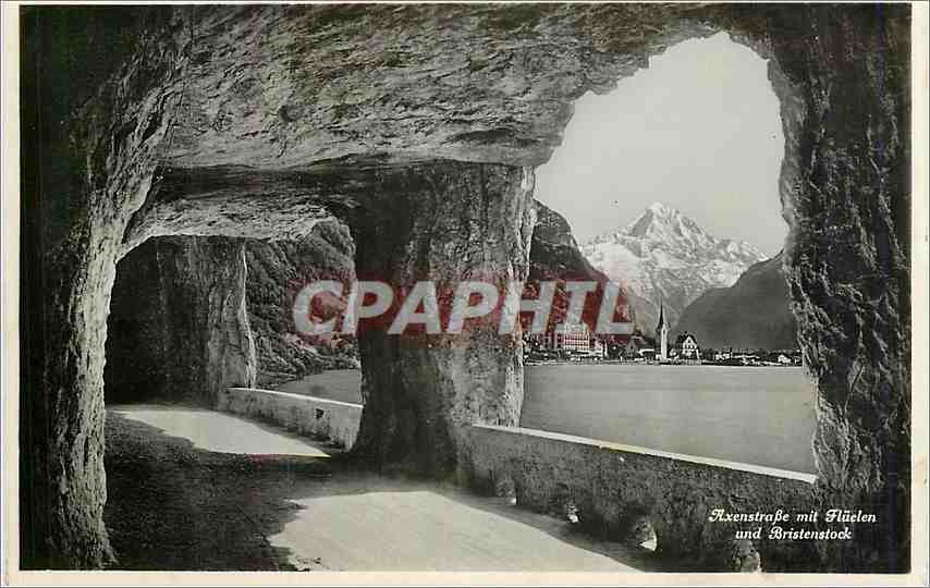 CPA Axentrabe mit Fluclen und Bristenstock 