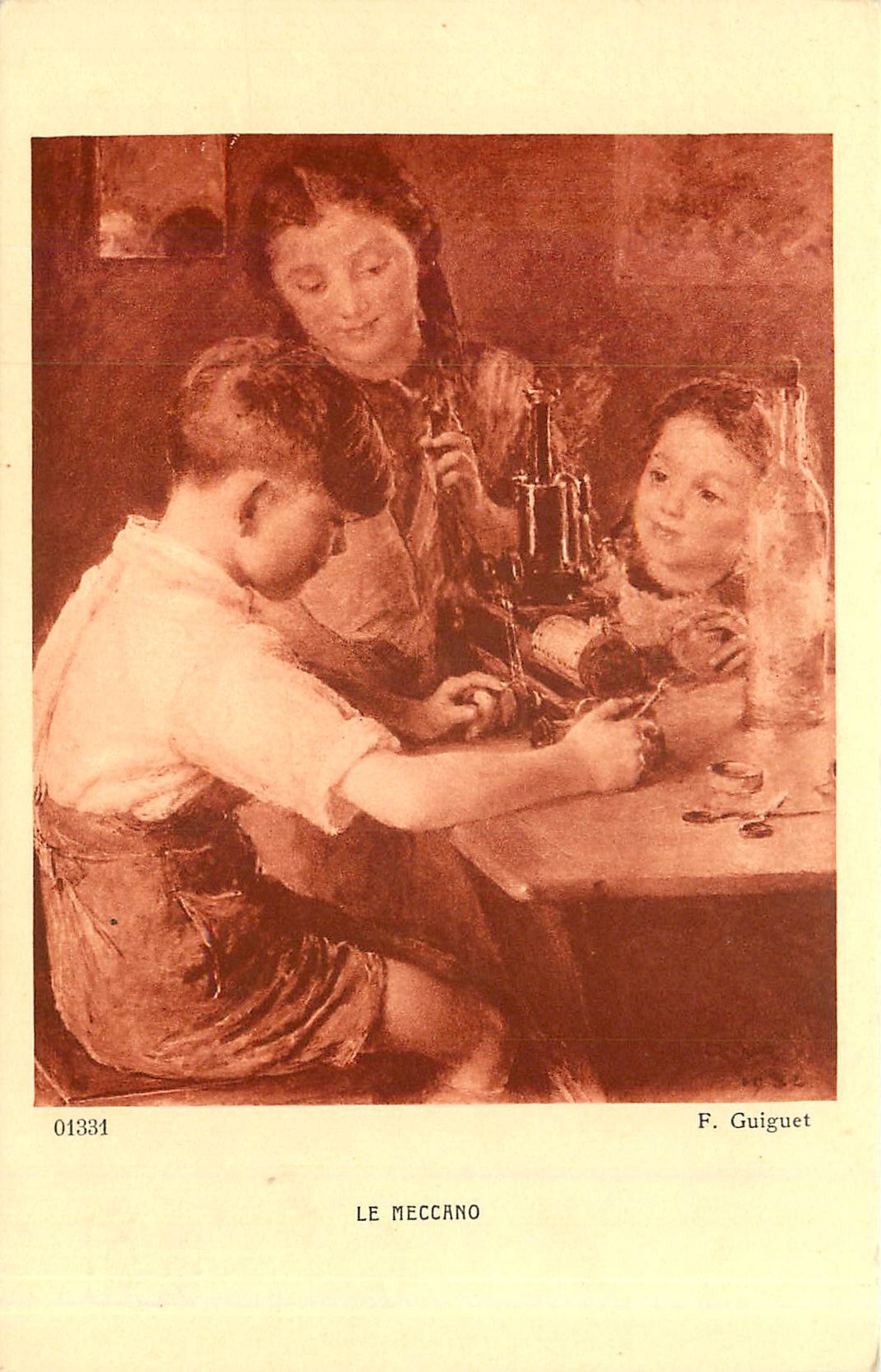 CPA Le Meccano F Guiguet 