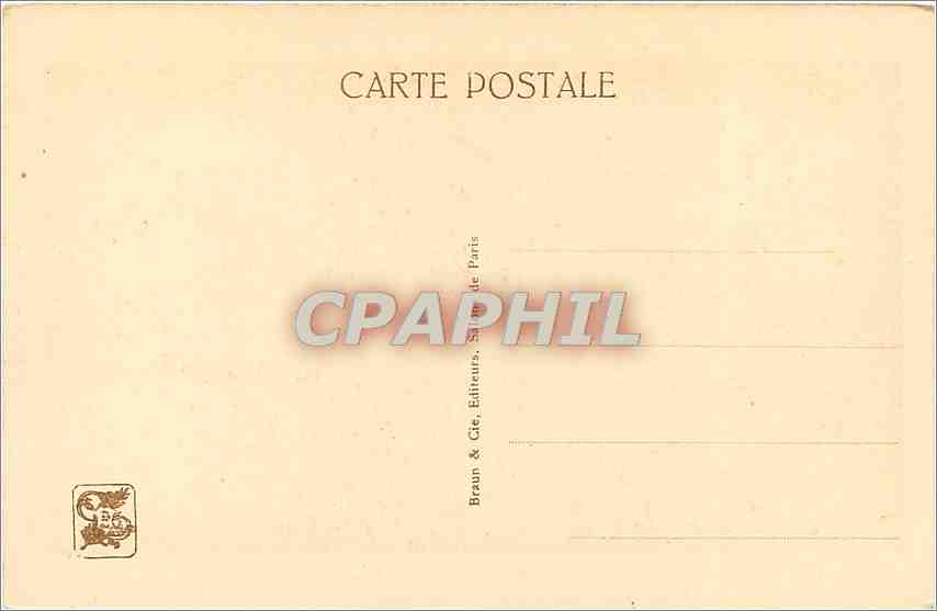 CPA Priere a la Vierge J d'Argoat  — Verso