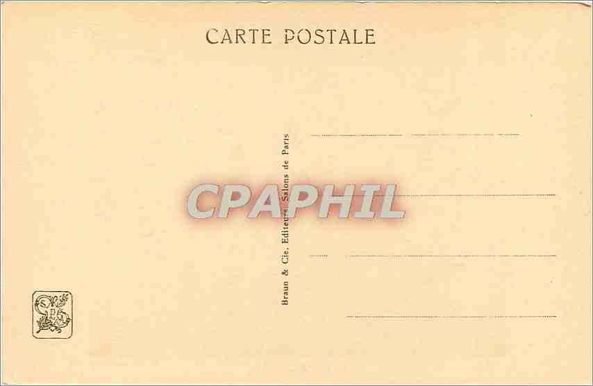 CPA La Petite Curieuse M Clement  — Back