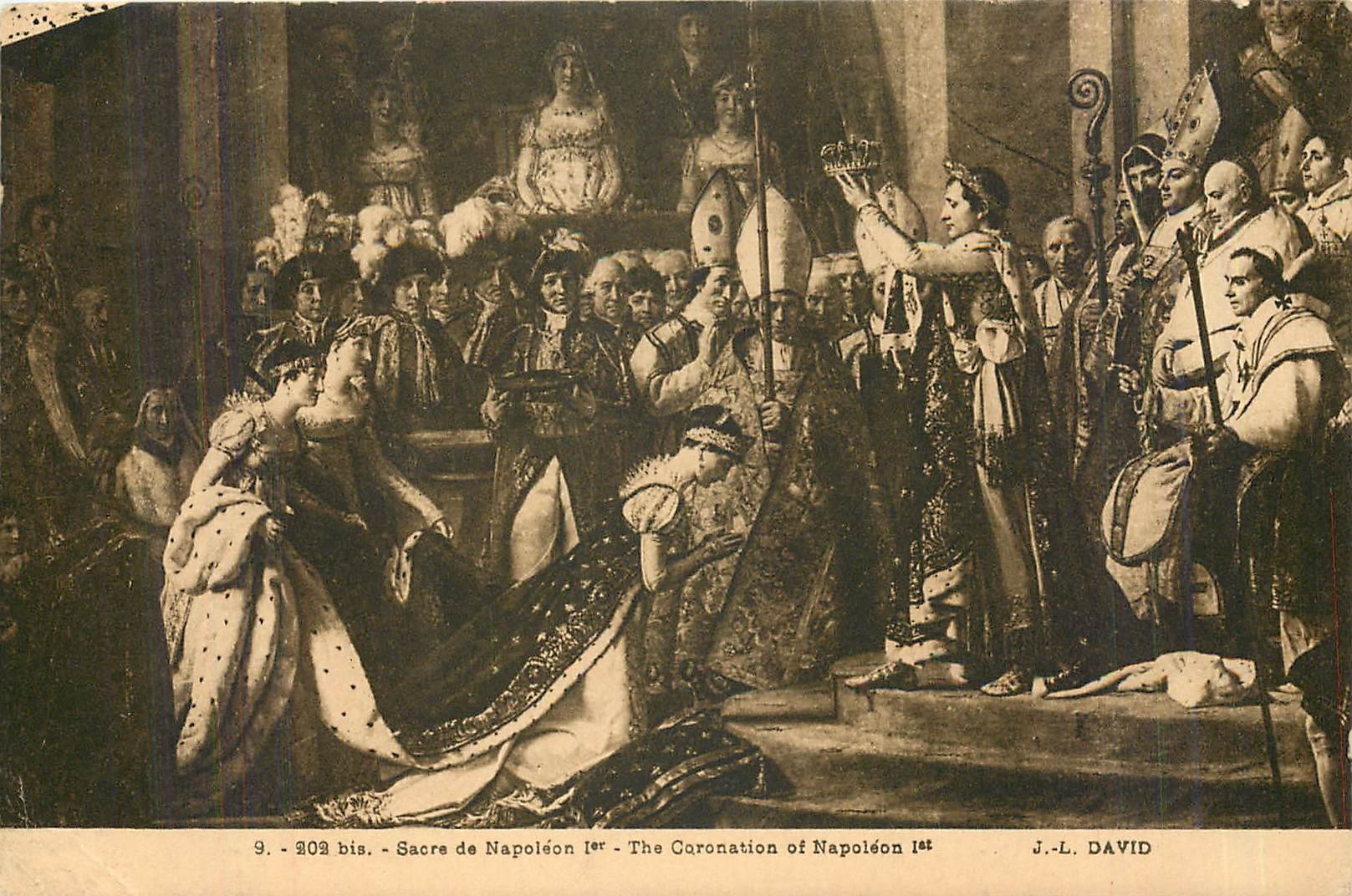 CPA Sacre de Napoleon 1er 