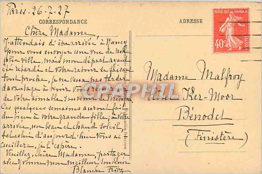 CPA Sacre de Napoleon 1er  — Rückseite