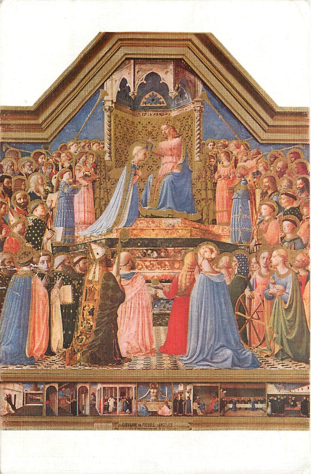 CPA Fra Giovanni da Fiesole dit Beato Angelico 1387 1445 