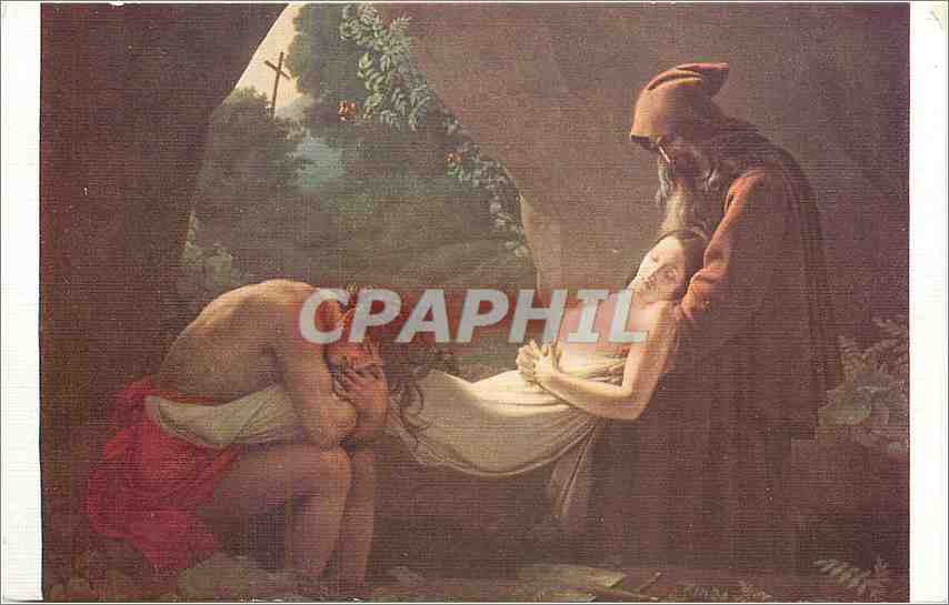 CPA A L Girodet de Roucy Trioson Atala au Tombeau 