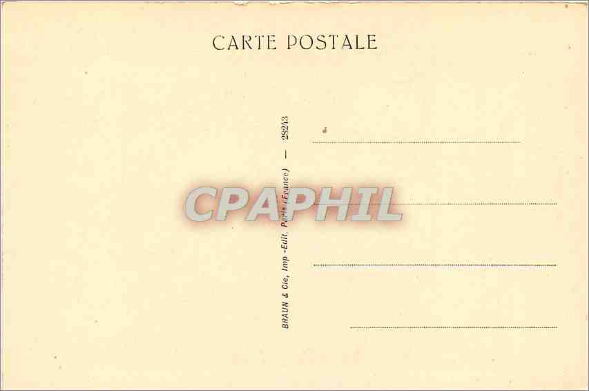 CPA Anvers Musee Royal des Beaux Arts Quentin Metsys la Madeleine  — Verso
