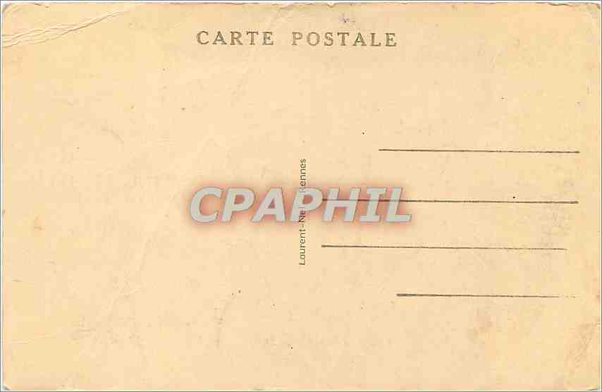 CPA Chantons de nos belles la coiffe aux deux ailes toutes en dentelles comme leur clocher Botrel  — Verso
