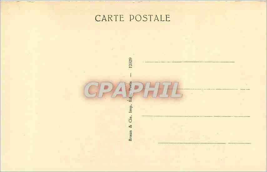 CPA Musee du Louvre Quentin Metsys le preteur et sa Femme  — Verso