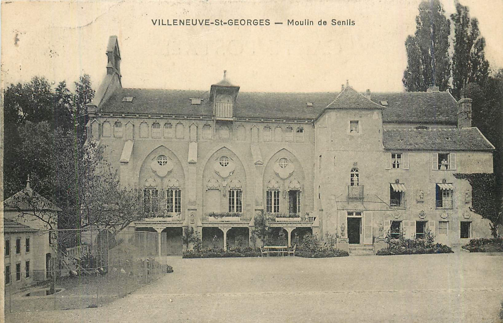 CPA Villeneuve St Georges Moulin de Senlis 