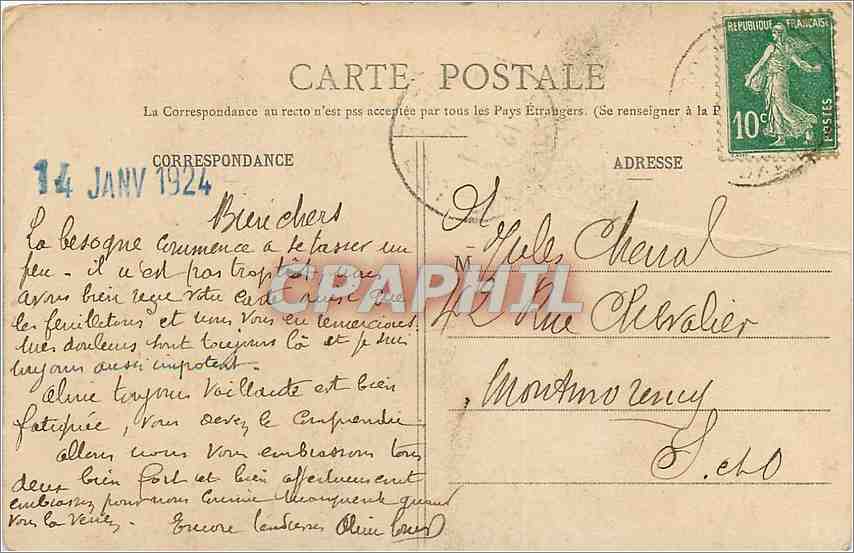 CPA Mennecy le Pont Brule sur l'Essonnes  — Back