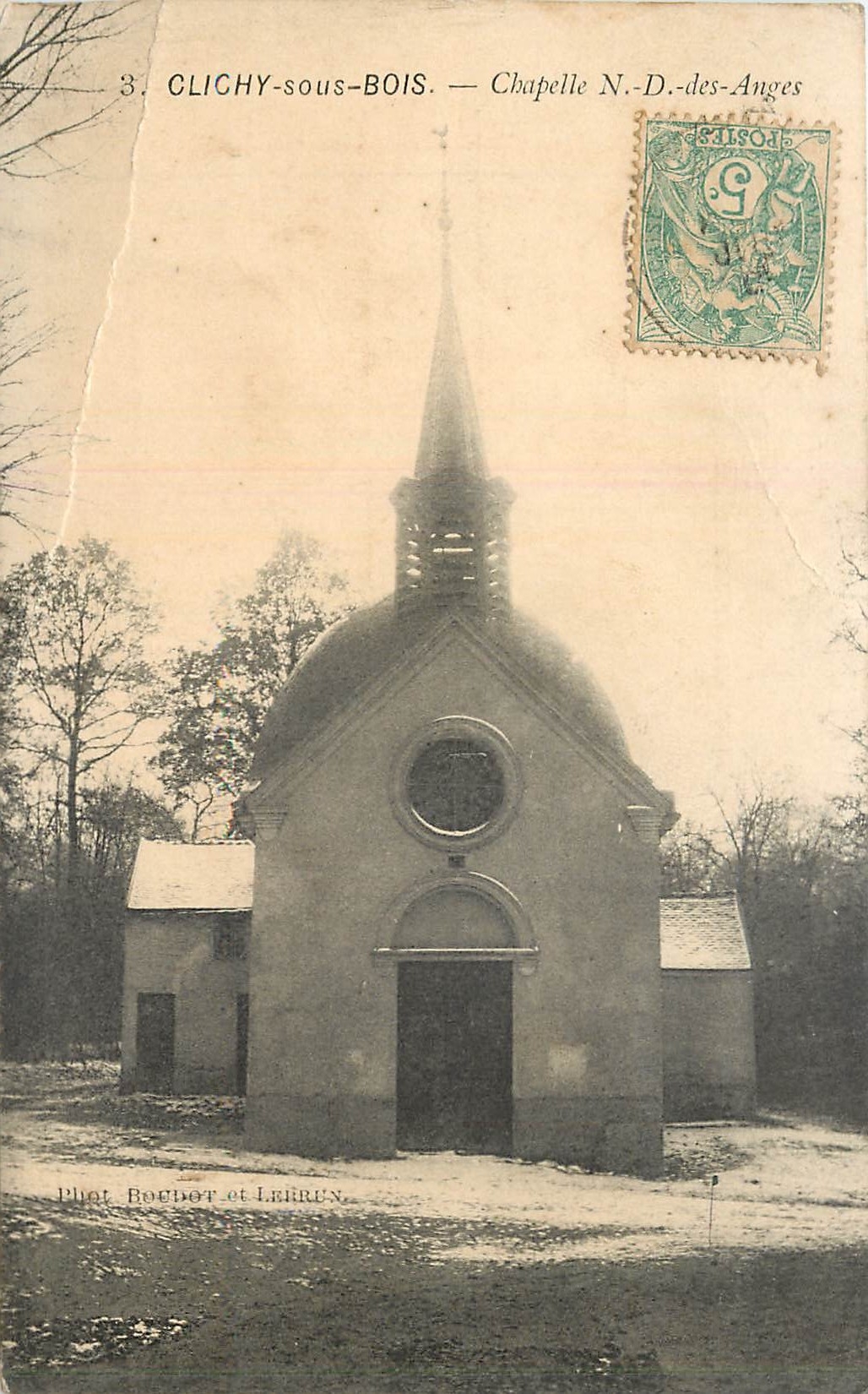 CPA Clichy sous Bois Chapelle N D des Anges 