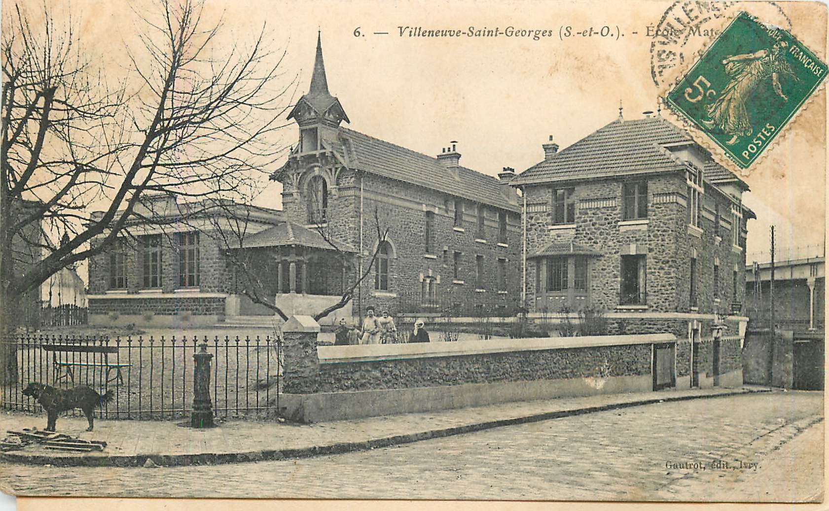 CPA Villeneuve Saint Georges S et O 