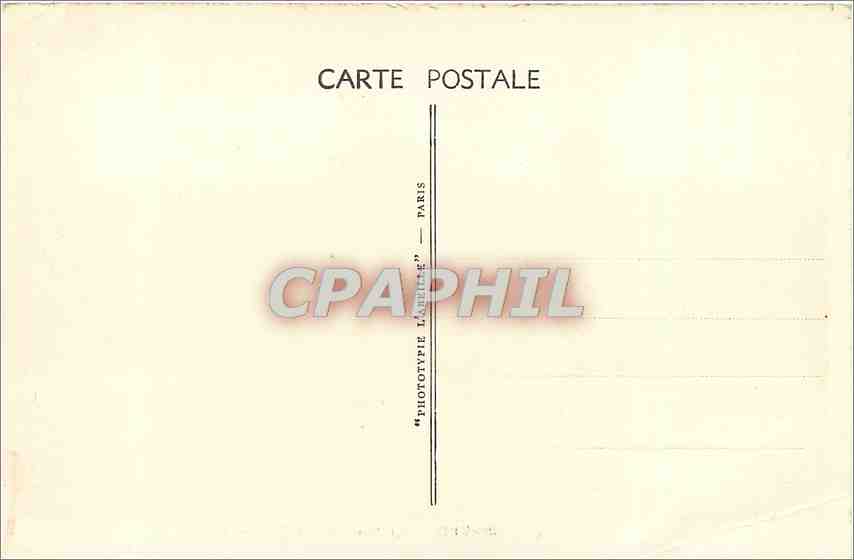 CPA Sevres la Manufacture Nationale  — Rückseite