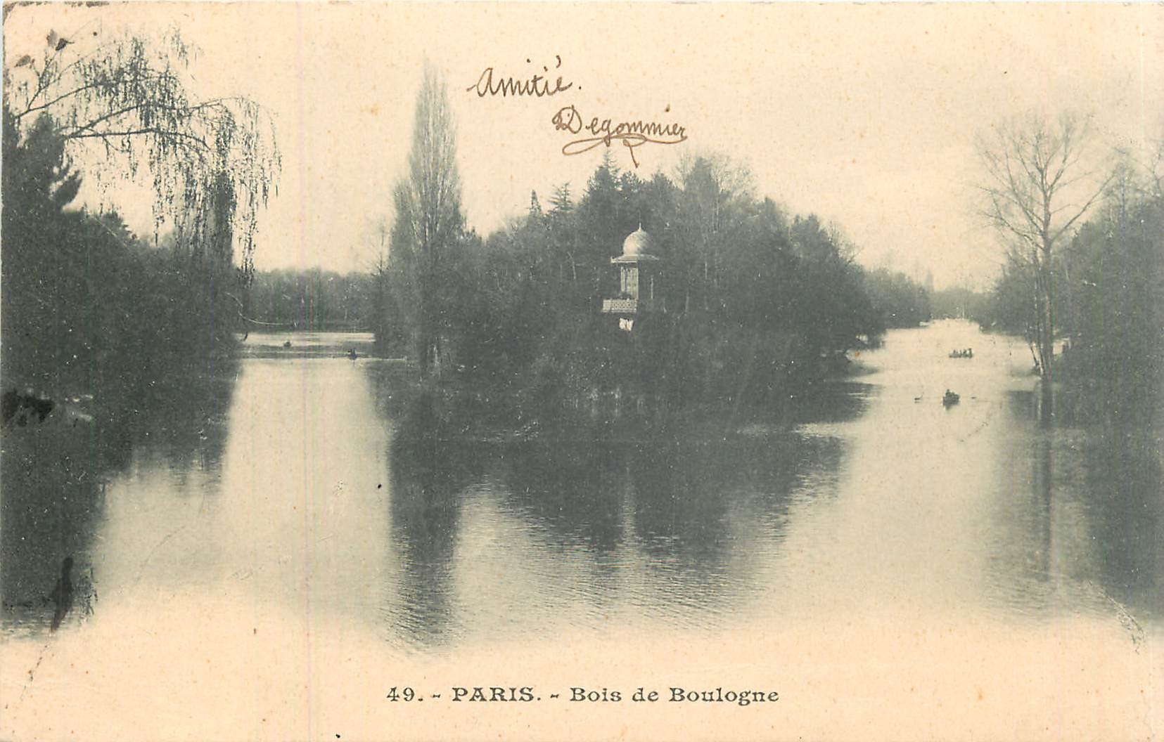 CPA Paris Bois de Boulogne 