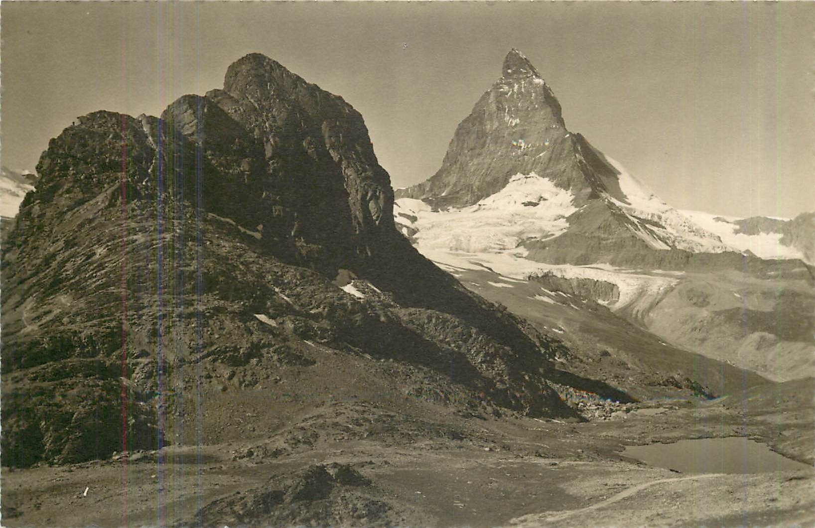 CPA Zermatt Riffelhorn Motterhorn 