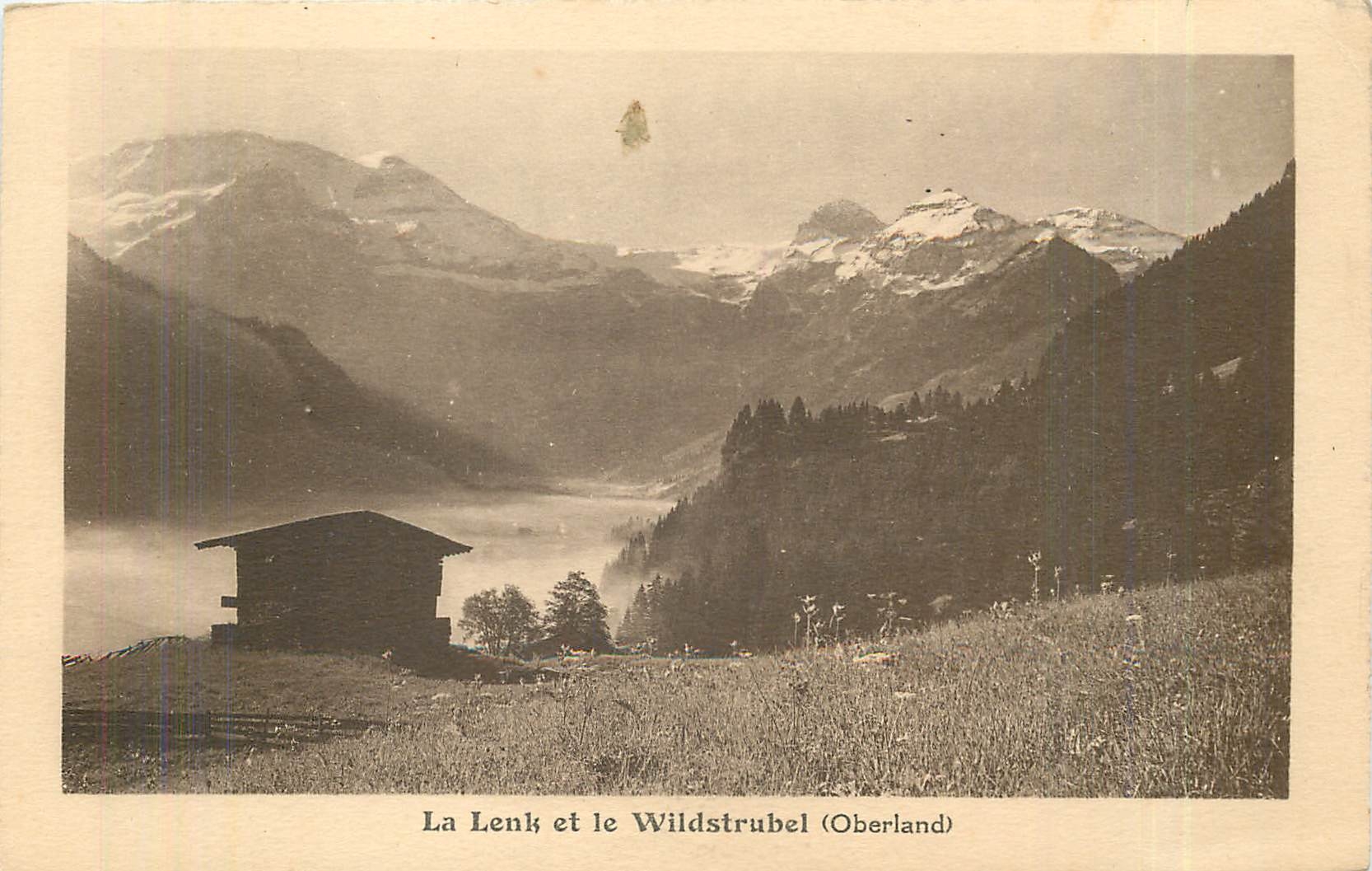 CPA Le Lenk et le Wildstrubel Oberland 
