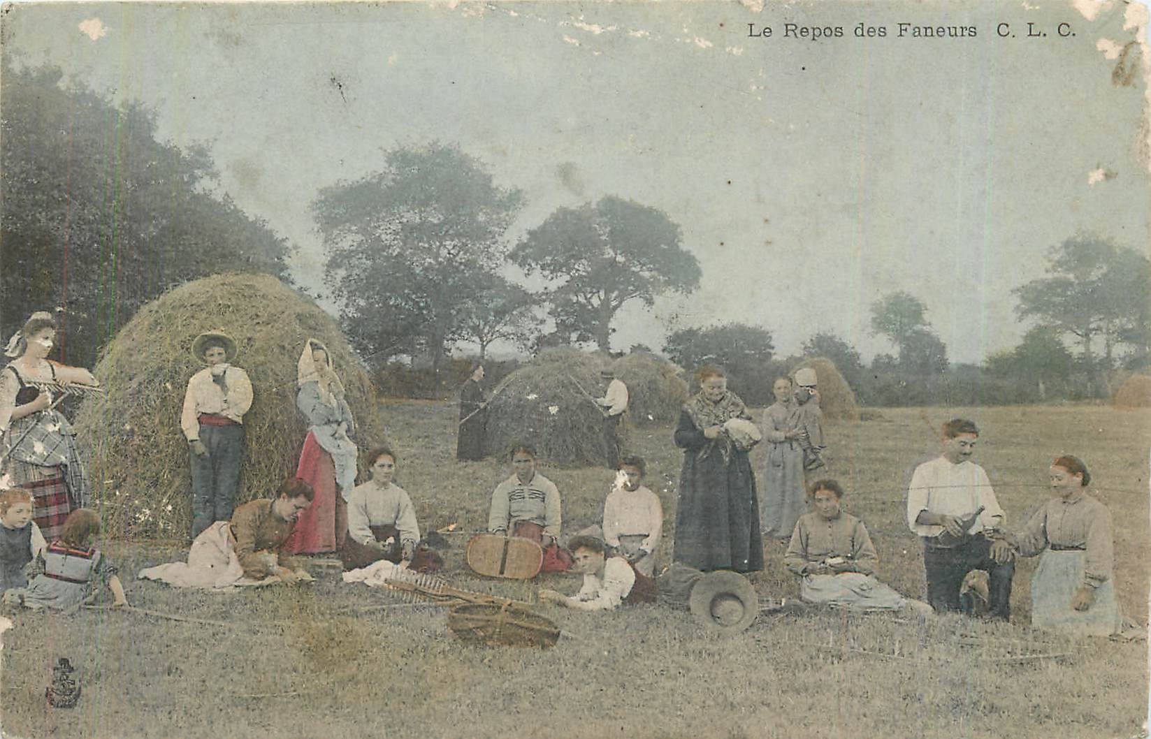 CPA Le Repos des Faneurs 