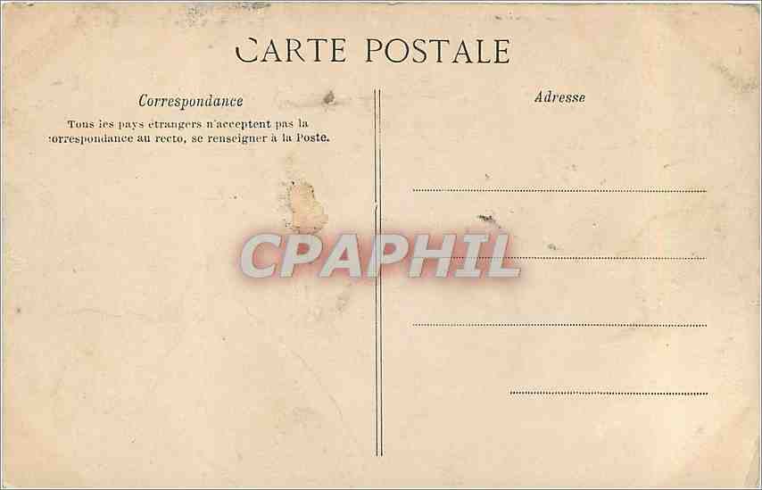 CPA Le Repos des Faneurs  — Rückseite