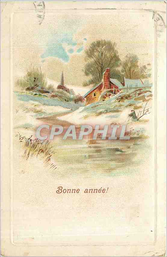 CPA Bonne Annee 