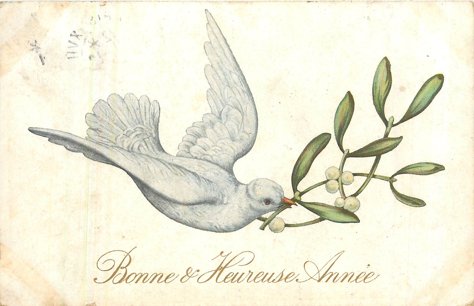 CPA Bonne Heureuse annee 