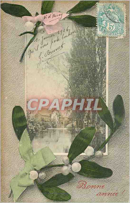 CPA Bonne Annee 