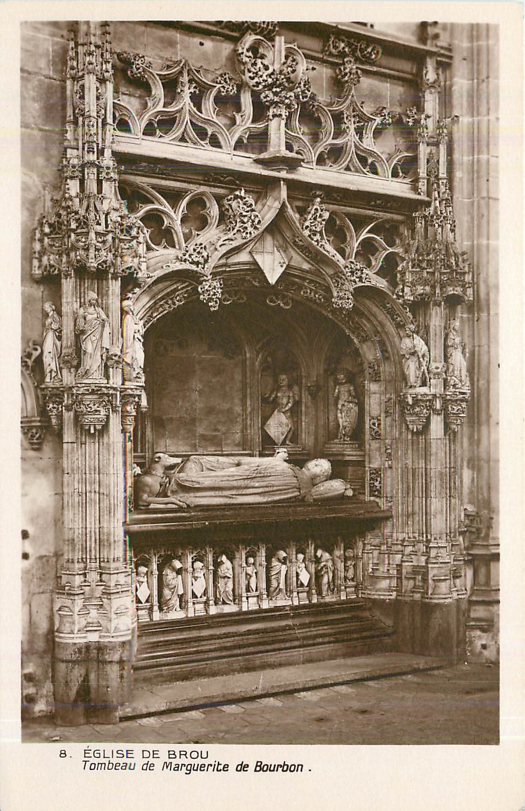 CPA Eglise de Brou Tombeau de Marguerite de Bourbon 