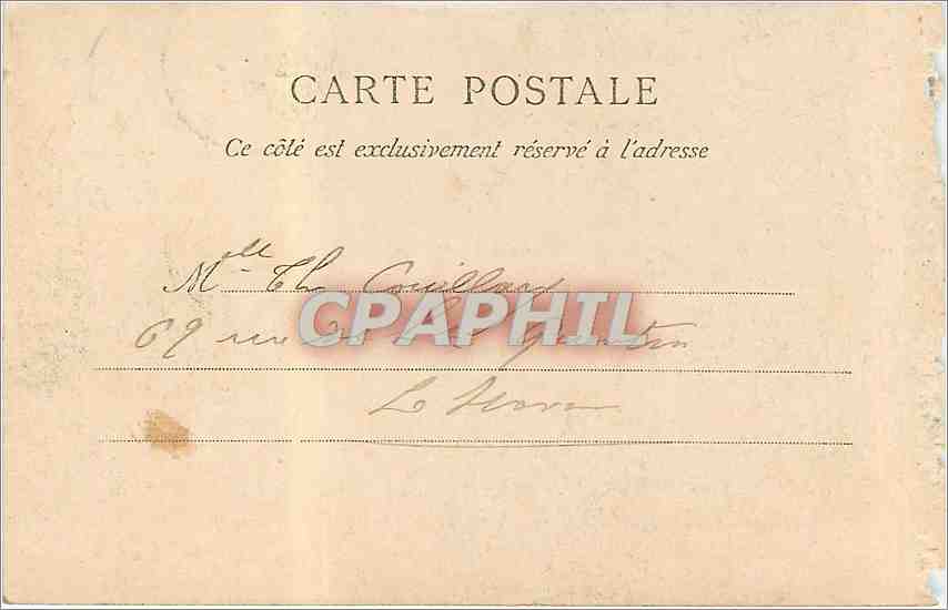 CPA La Normandie Rouen eglise Saint Godard  — Verso
