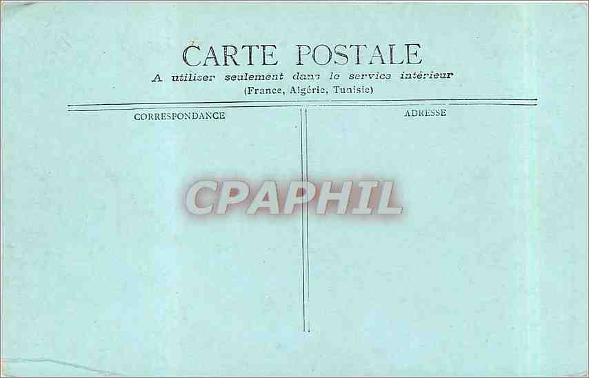 CPA Renouard les Invalides  — Rückseite