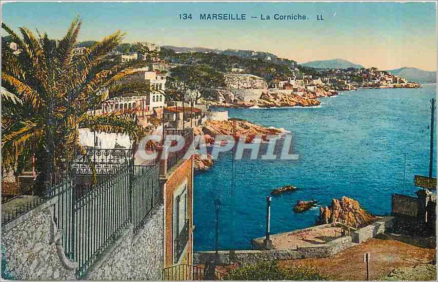 CPA Marseille la Corniche 