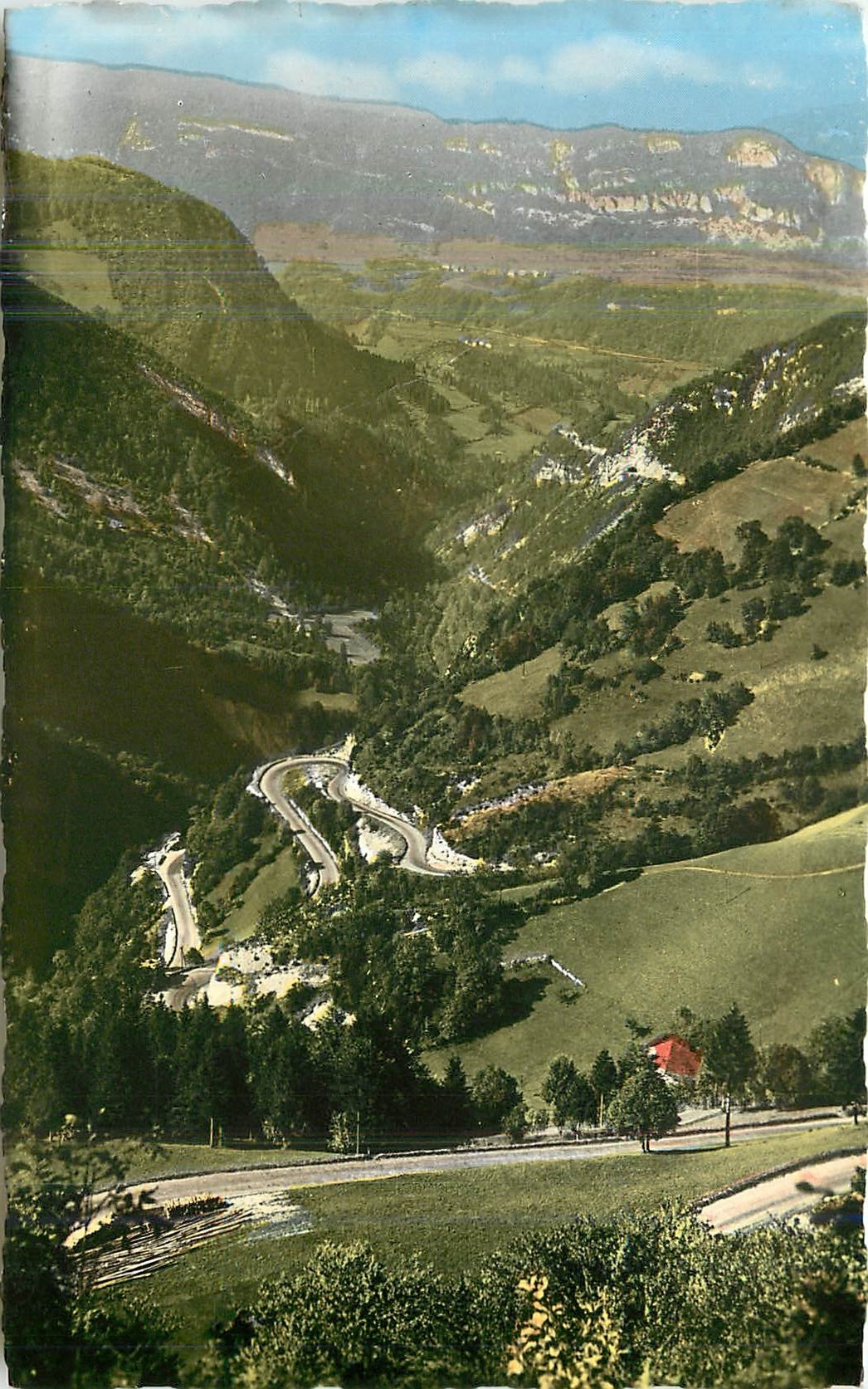 CPM La Franche comte pittoresque les Lacets de Septmoncel 