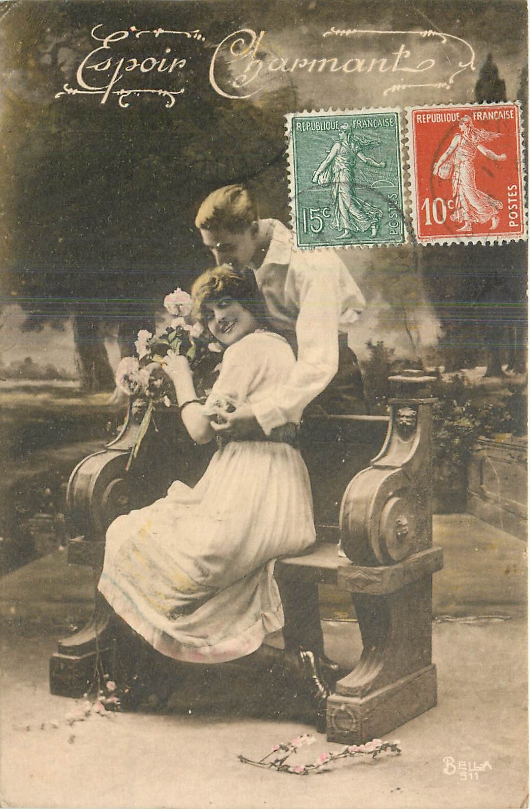 CPA Espoir Charmants Femme