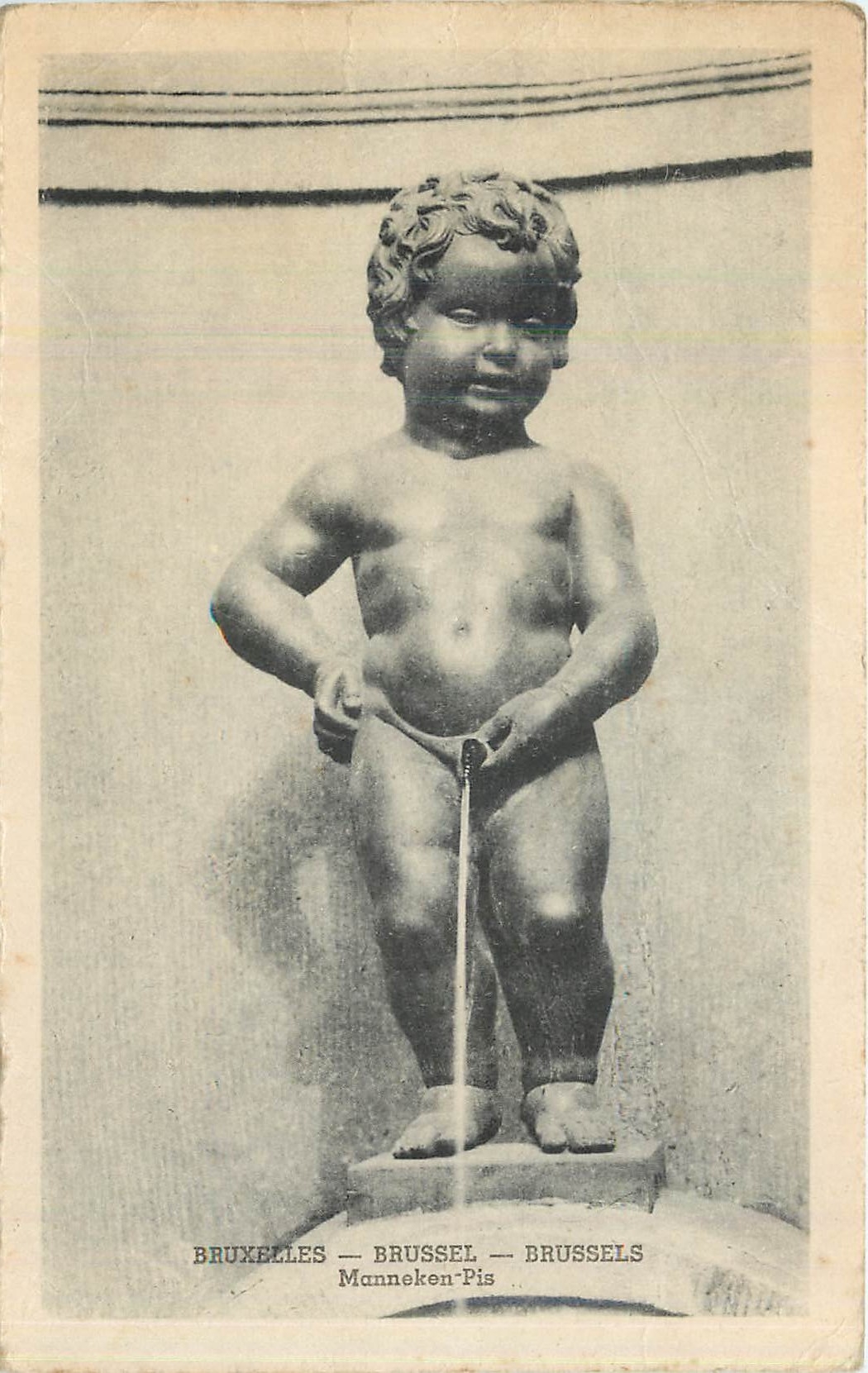 CPA Bruxelles Brussel Brussels Manneken pis 