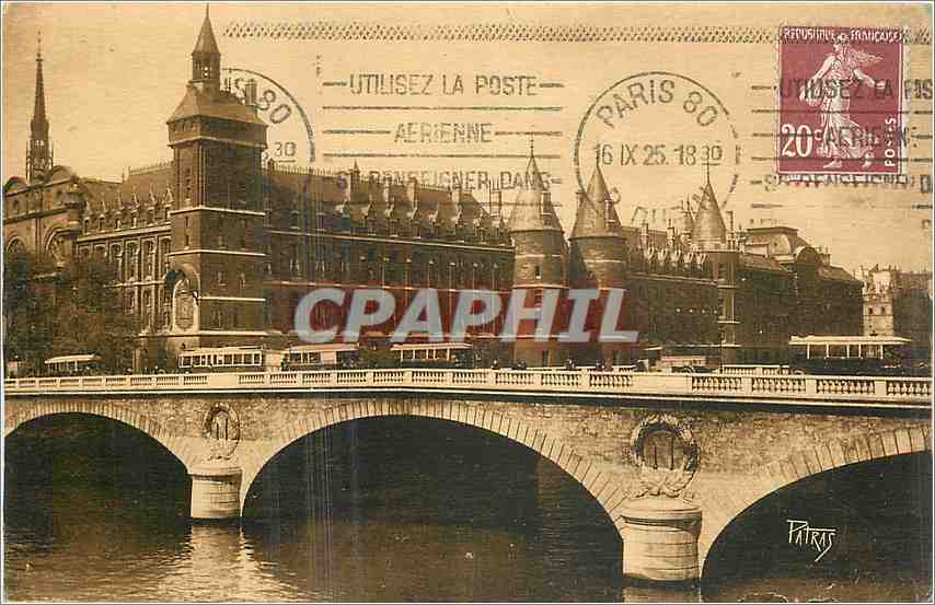 CPA Paris Palais de Justice la Conciergerie 
