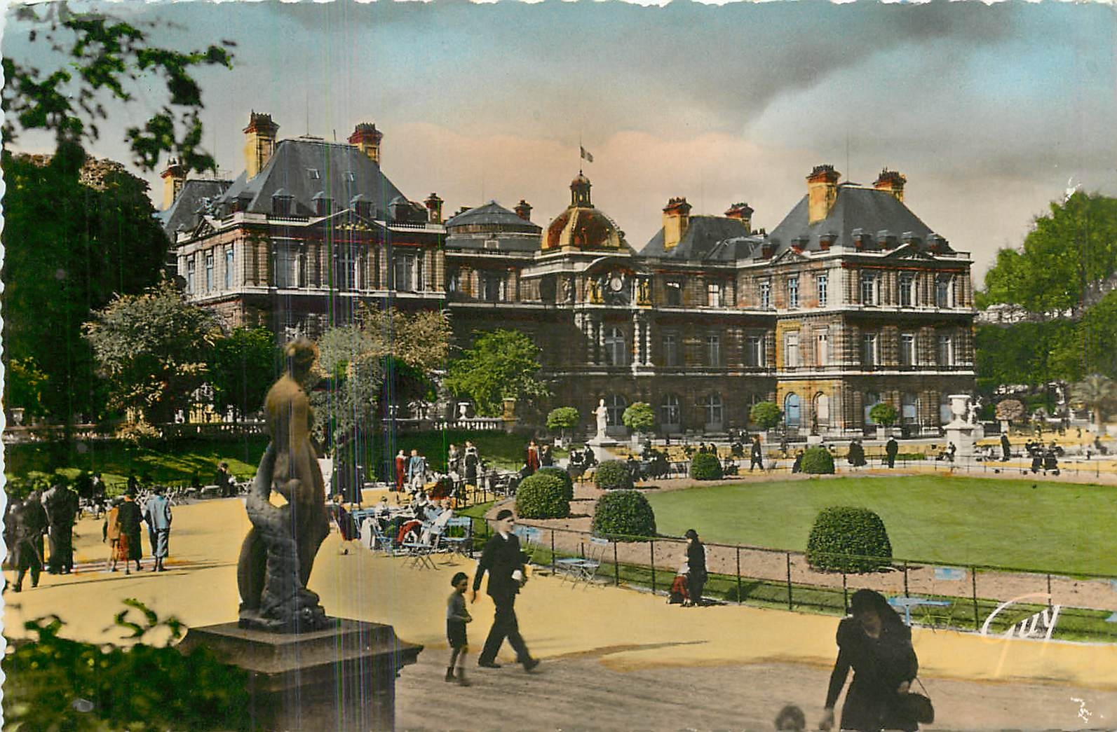 CPM Paris et ses Merveilles Jardin XVII XIX et palais du Luxembourg 1615 1620 