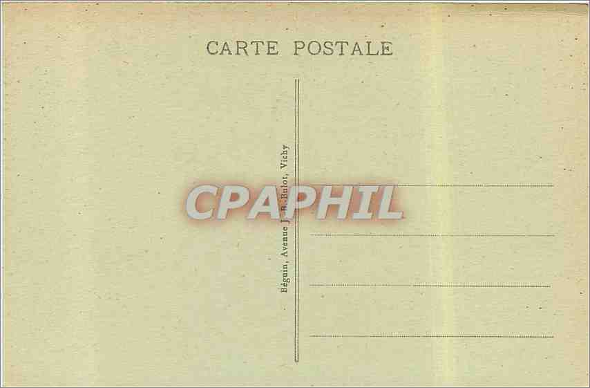 CPA Vichy les bords de l'Allier Peche Pecheurs — Rückseite