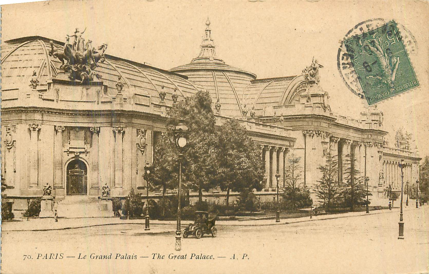 CPA Paris le Grand Palais 