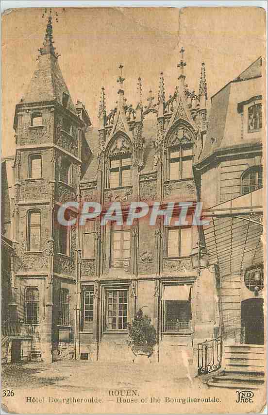 CPA Rouen Hotel Bourgtheroulde 
